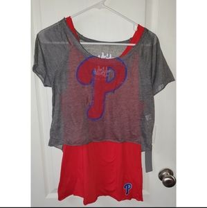 Philadelphia Phillies crop top/tank top